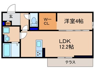 アリア大江の物件間取画像